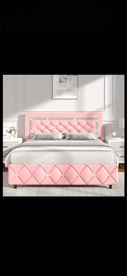 PINK, GIRL  FULL SIZE BED FRAME