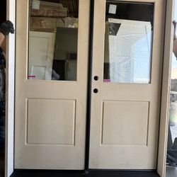 Exterior Double Doors 