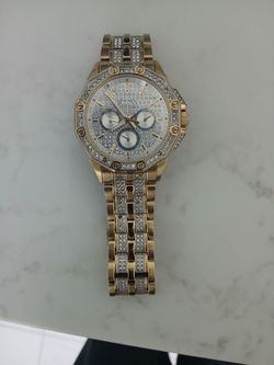 Men's Rare Breed Boluva Crystal V'z Watch