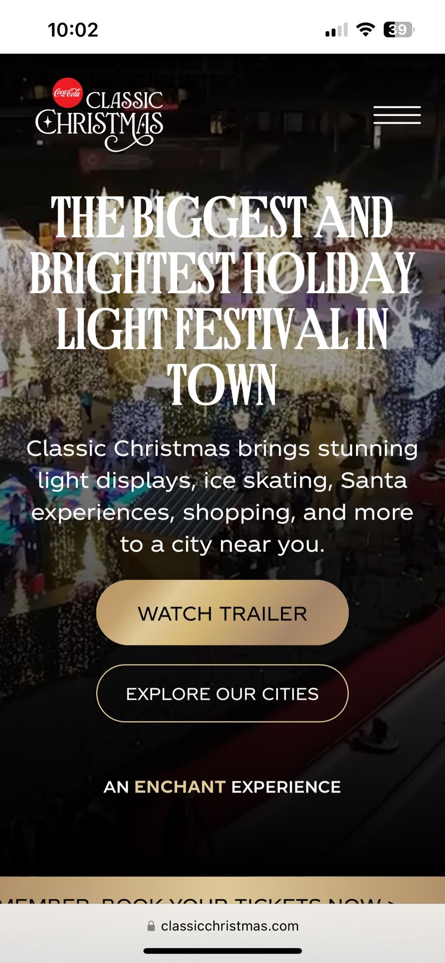 classic Christmas Tickets 