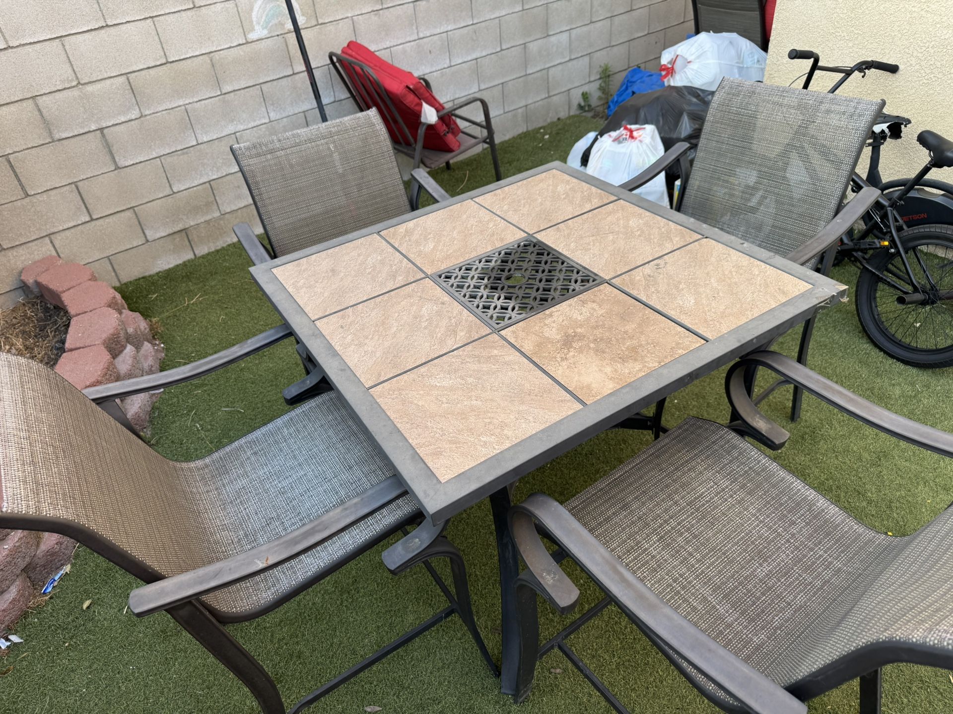 patio set 
