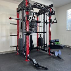 All In One Squat Rack, Functional Trainer, Smith Machine