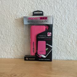 Pocket Juice endurance AC 6000mAh Portable Charger