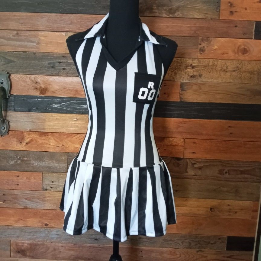 EUC Spirit Halloween Sexy Referee Costume- S