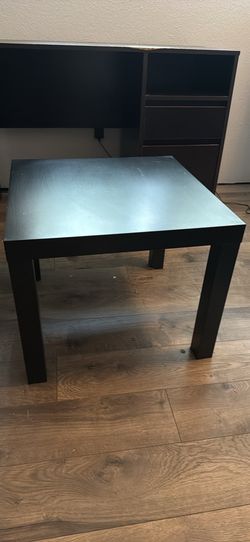 IKEA Black Side Table
