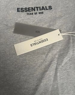 Essentials Fear of Gods Unisex T-Shirt Extra Small Dark Oatmeal