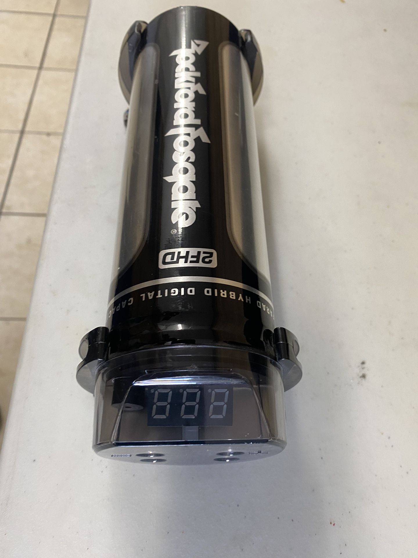 Rockford Fosgate Hybrid Capacitor 2 Farad Sundown Stinger JL Audio