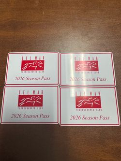 Del Mar thoroughbred club season passes