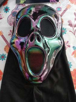 Halloween Oil Slick Mask