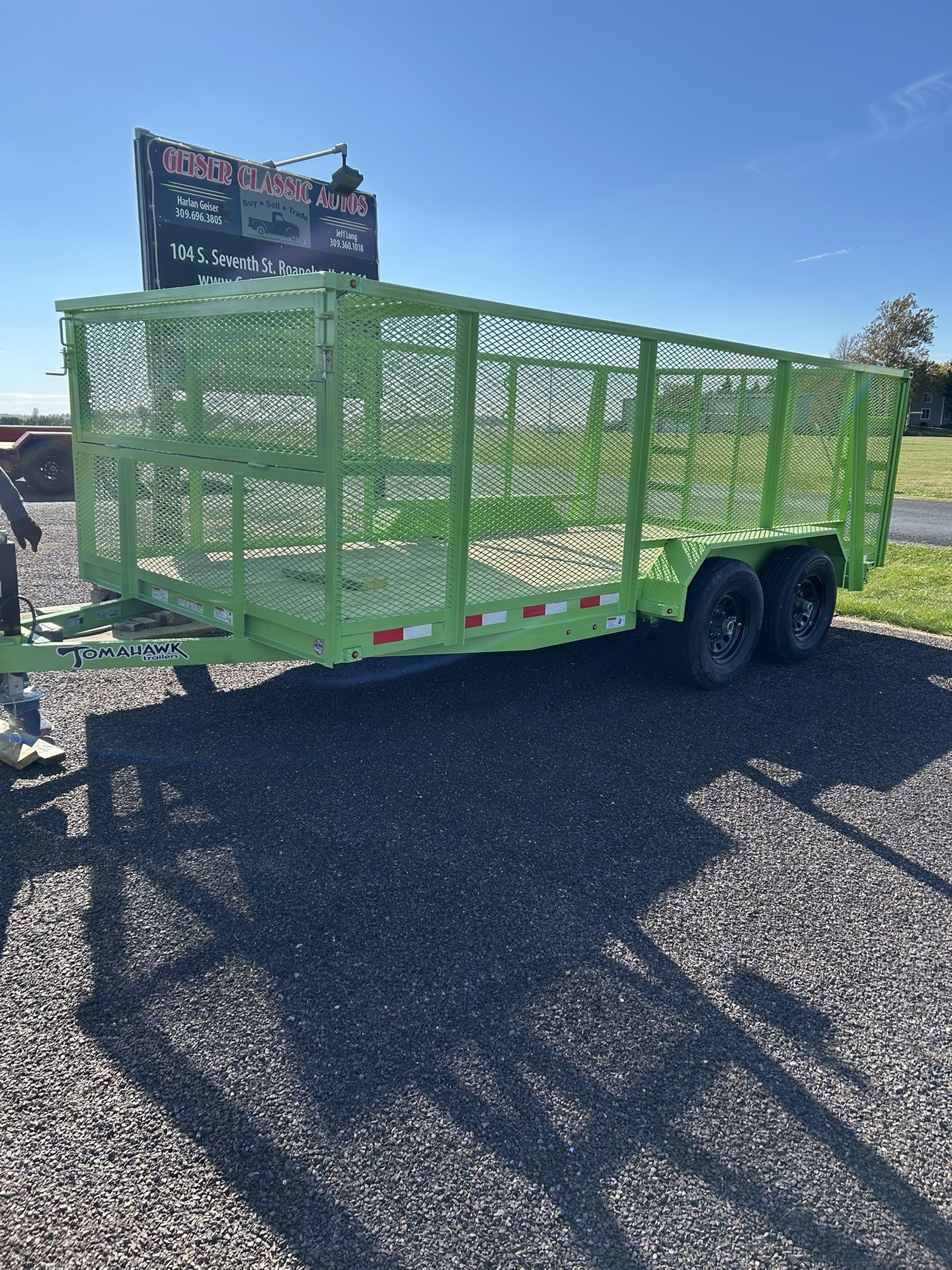 2026 Tomahawk Trailer Landscape 82"W X 16'L