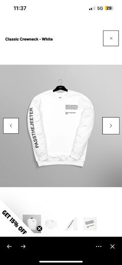 Crewneck Long Sleeve Jeeter Shirt