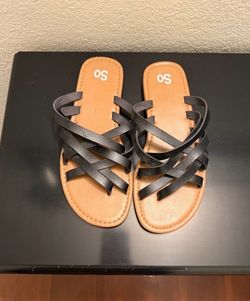 Black sandals