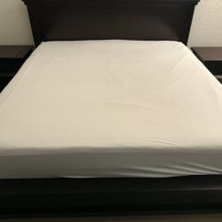 King Bed Frame And Matching Night Stands