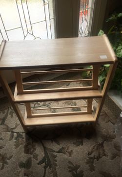 Bookcase 24” wide 9” deep 30” tall, very sturdy