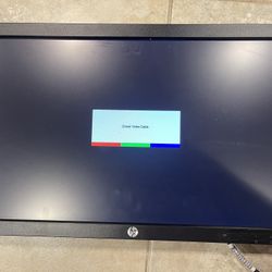 HP EliteDisplay E201-20” Monitor w/ VGA Cable, AWM E101344 Style 2835 cable