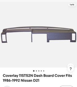 Coverlay 11ST52N Dash Board Cover Fits 1(contact info removed) Nissan D21