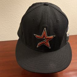 Vintage Houston Astros Hat Cap Fitted Mens 7 3/8 MLB 2005 World Series New Era