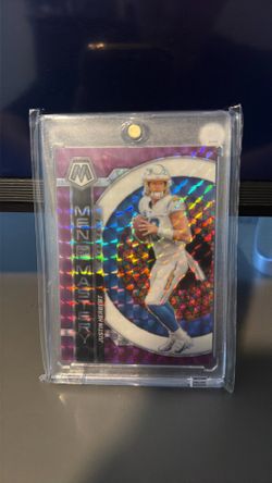 17/49 Justin Herbert Panini Prizm Card
