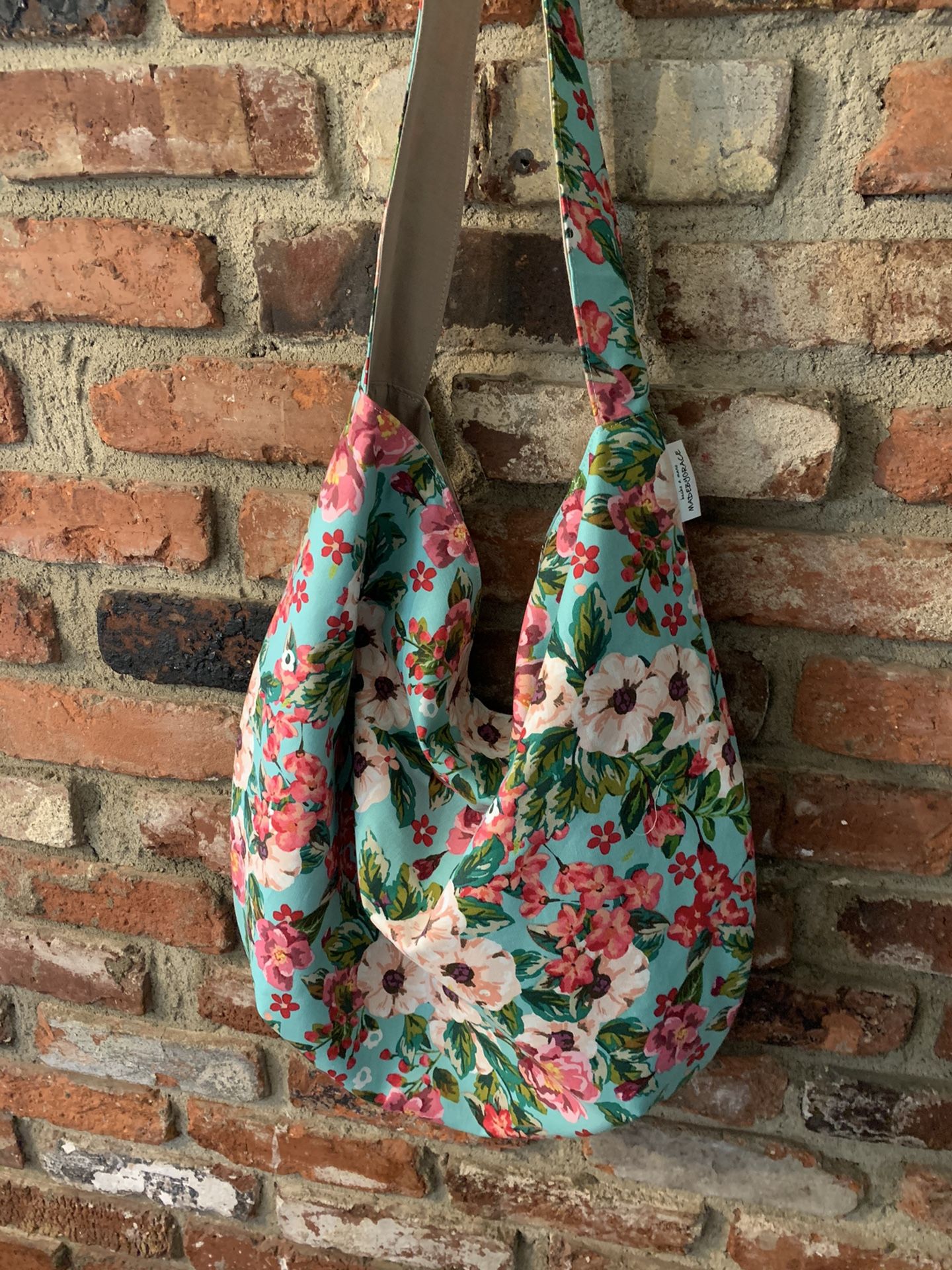 Floral Hobo Bag