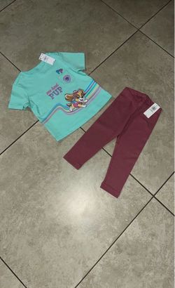 Old Navy Toddler Girl’s Leggings and Paw Patrol T-Shirt, Size 12-18 Months