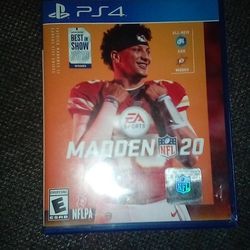 PS4 Madden 20