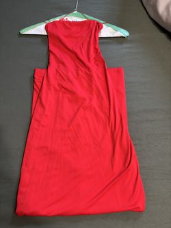 Red Maxi Dress