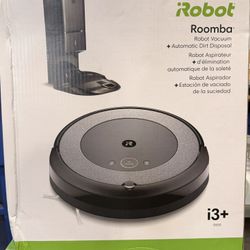 iRobot Roomba I3+ Robot Vacuum Open Box * See Description*