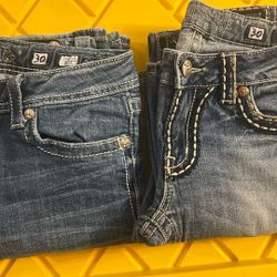 Jeans Women Miss Me Size 30 Boot Cut 