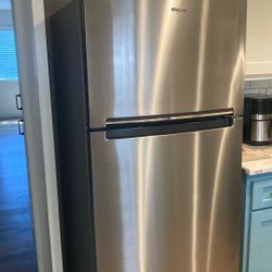 Freezer Refrigerator In Stainless Steel