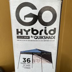 Quickshade Ultra Compact Backpack Shade Canopy (Blue)