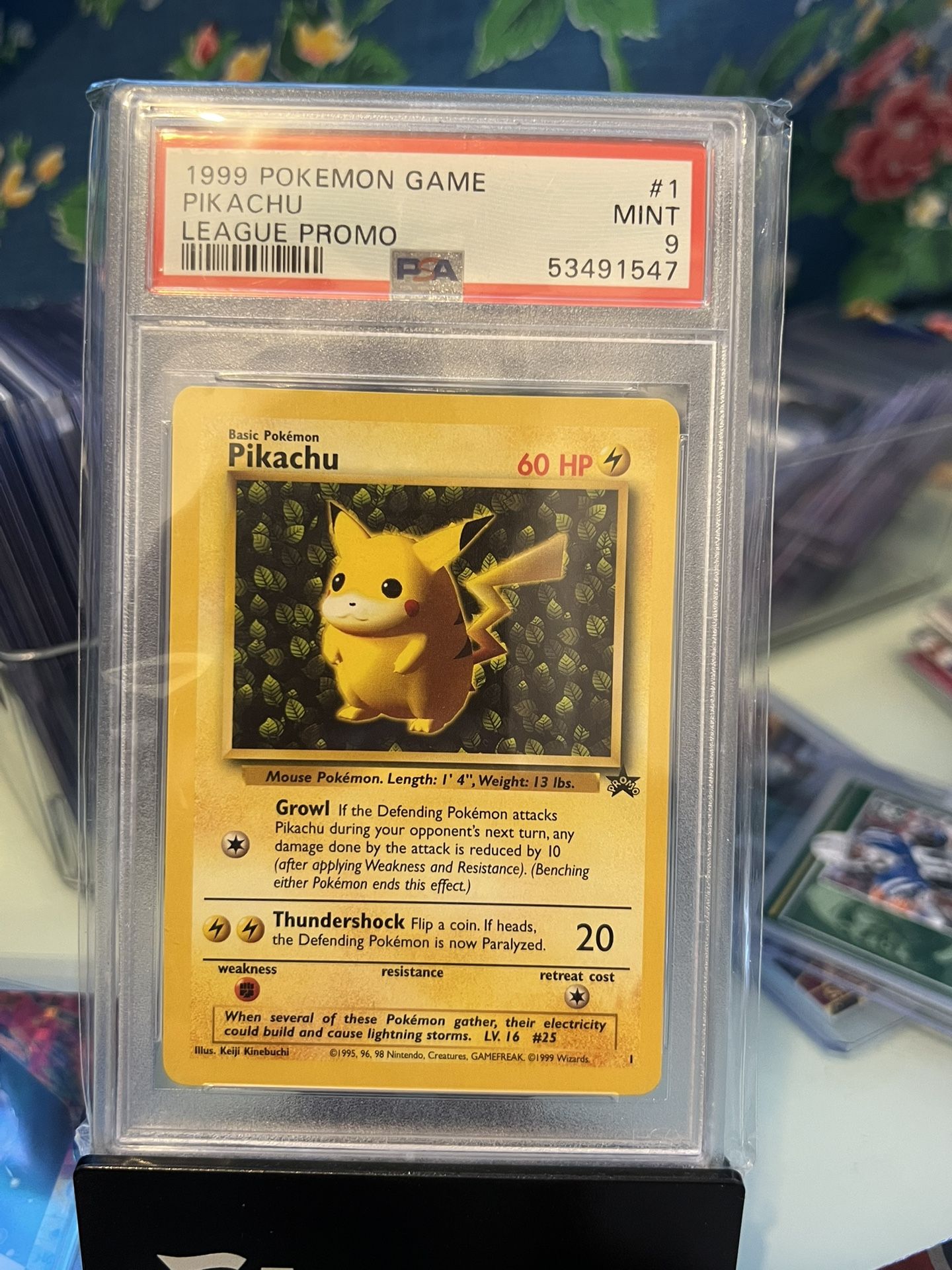 1999 Pikachu League Promo #1