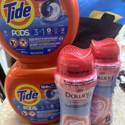 Tide  and Downy 