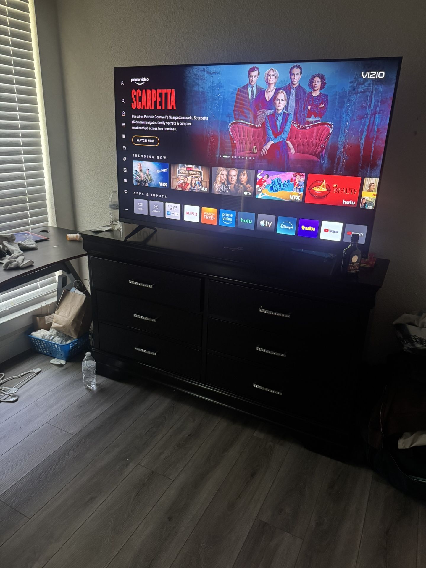 Bed Set And Tv With Mattress