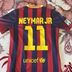 Neymar Jr Fc Barcelona 2013 Home Jersey 