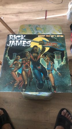 Rick James Bustin Out Of L Seven Vinyl Record 1979