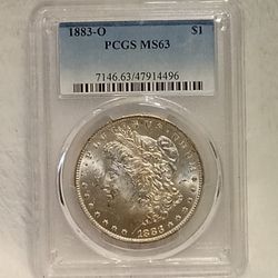 #732 Silver 1883 O Ms63 Morgan Dollar 