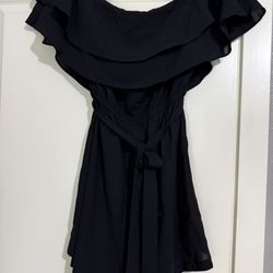 SHEIN Black Short Romper