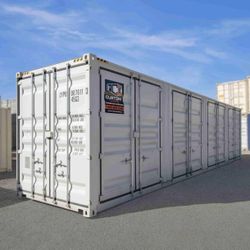 Open Side Shipping Containers – 10ft, 15ft, 20ft, 40ft Available.
