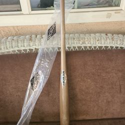 Baseball Wood Bat 33.5 Pro Wood Atlanta  BRAVES 