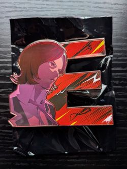 Persona 30th Anniversary Tatsuya Suou Blind Bag Letter Pin - EXCLUSIVE