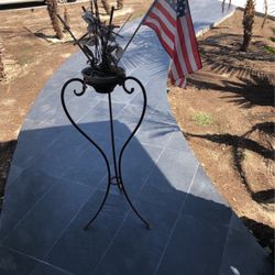 Flower/Plant Stand Decorative Rod Iron with arrangement
