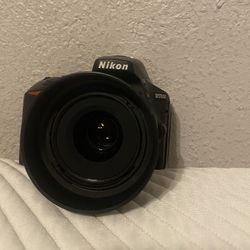 Nikon D5500 W/ Prime Lens 