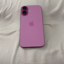 Pink iPhone 16 E