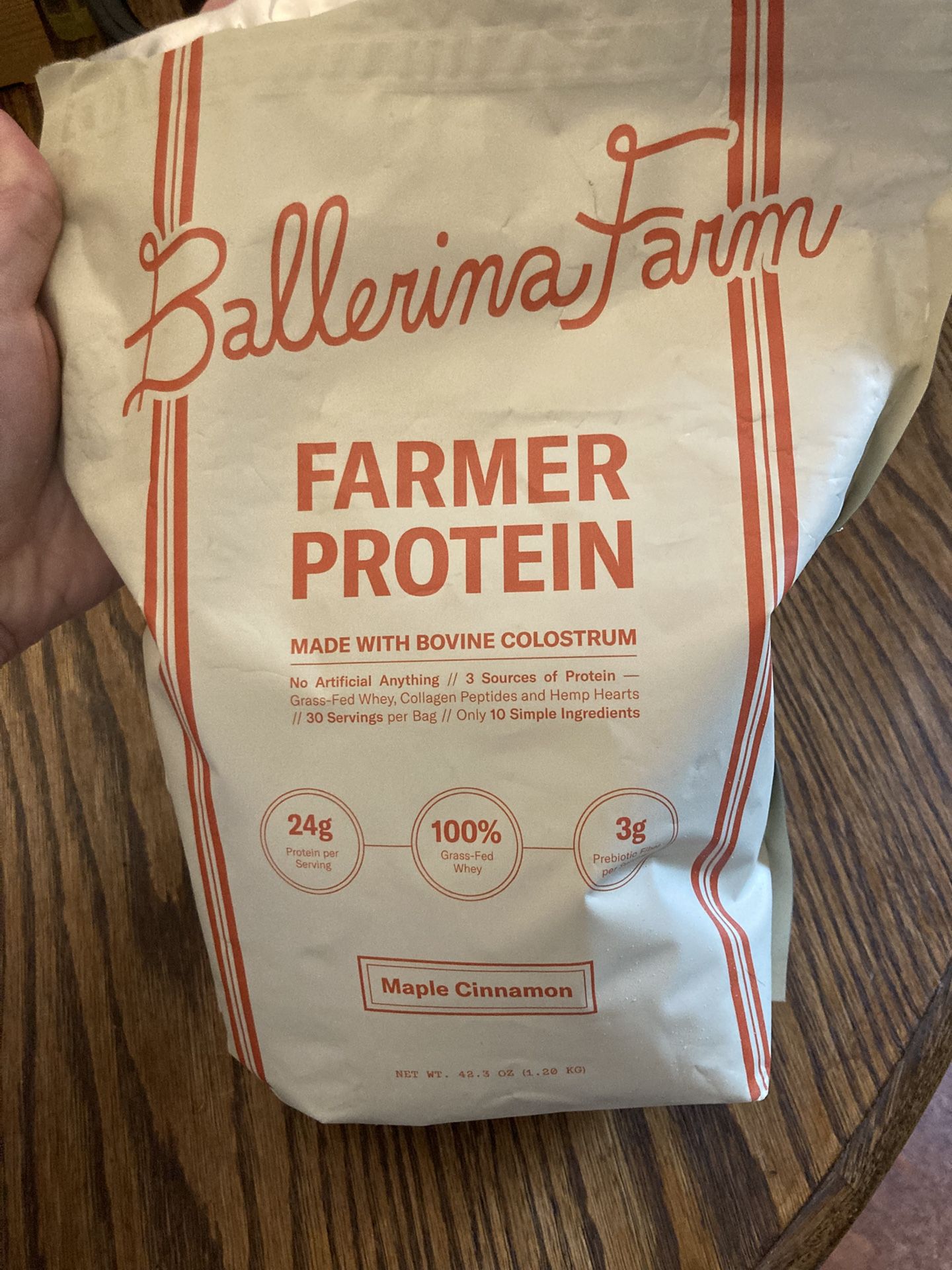 Free Ballerina farms Protein Powder 