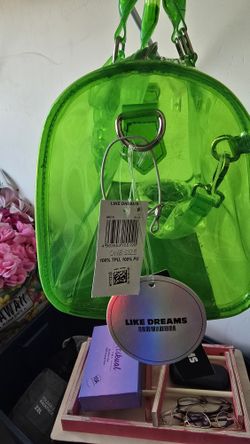 Green Clear Purse From Macy's 