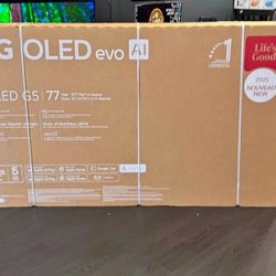 77G5 77” Lg smart 4k oled hdr tv 