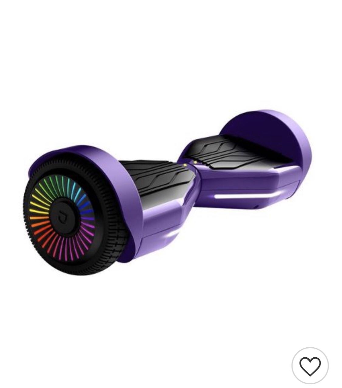 Jestson Strike All Terrain Hoverboard Purple with Lights and Charger