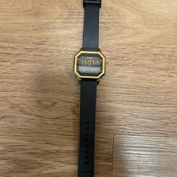 NIXON Siren SS A1211 Gold/Black 100m Water Resistant Women's Digital Sport Watch