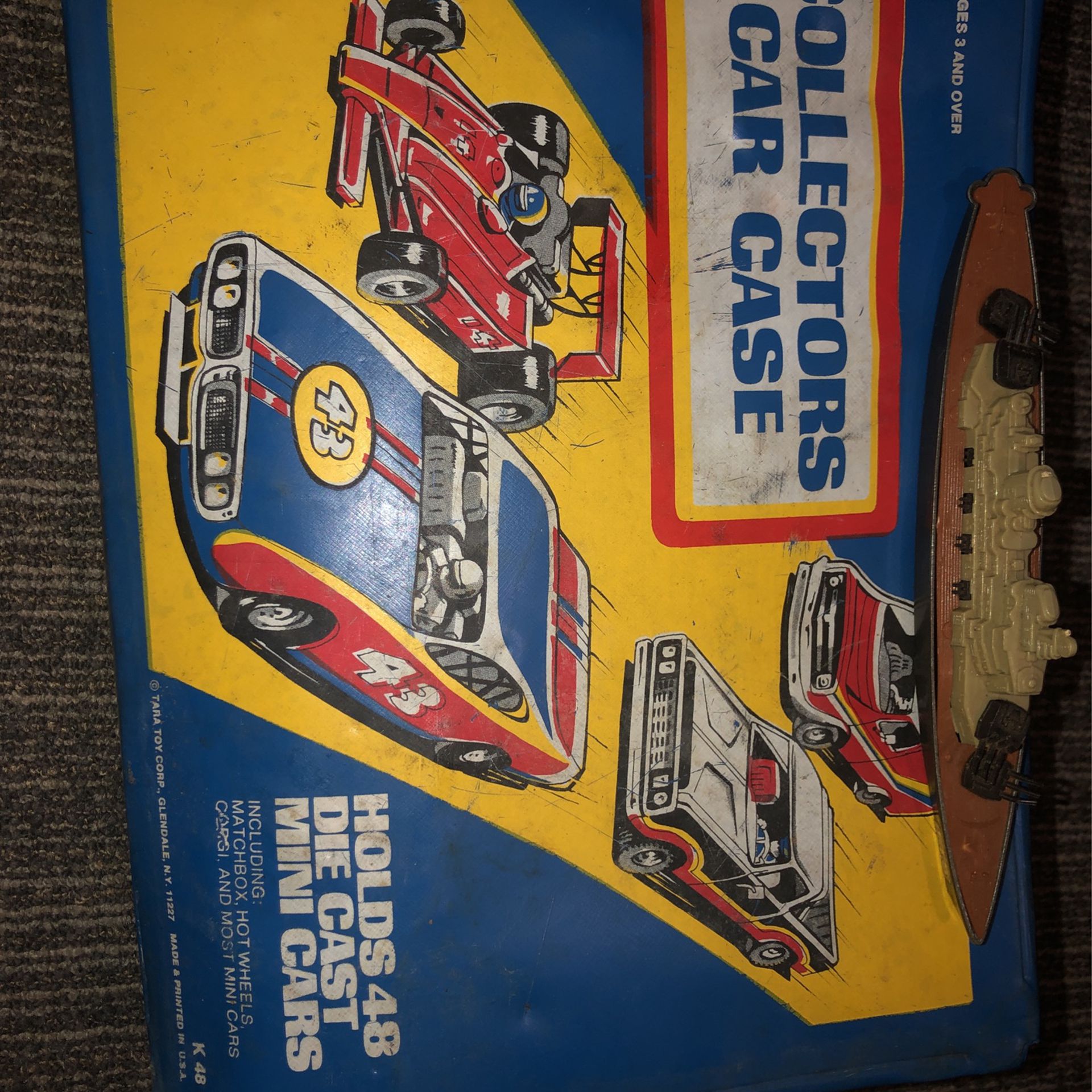 Vintage Toy Cars With Collector Box