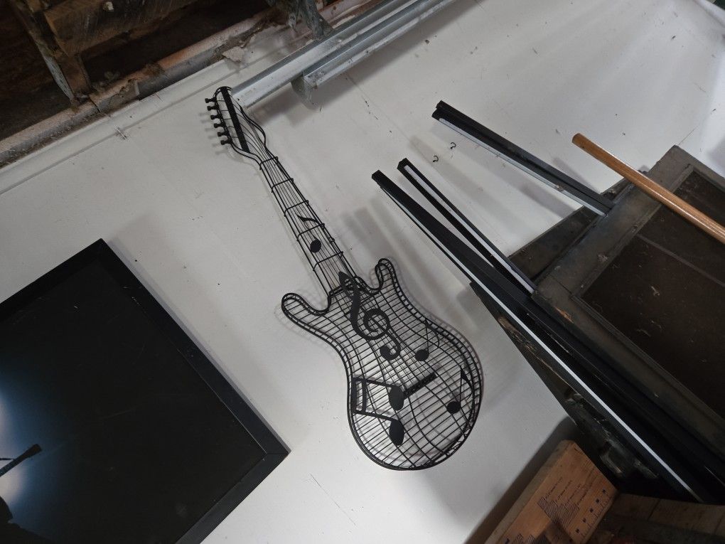 Decorative METAL Guitar